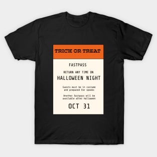 Trick Or Treat Fastpass T-Shirt